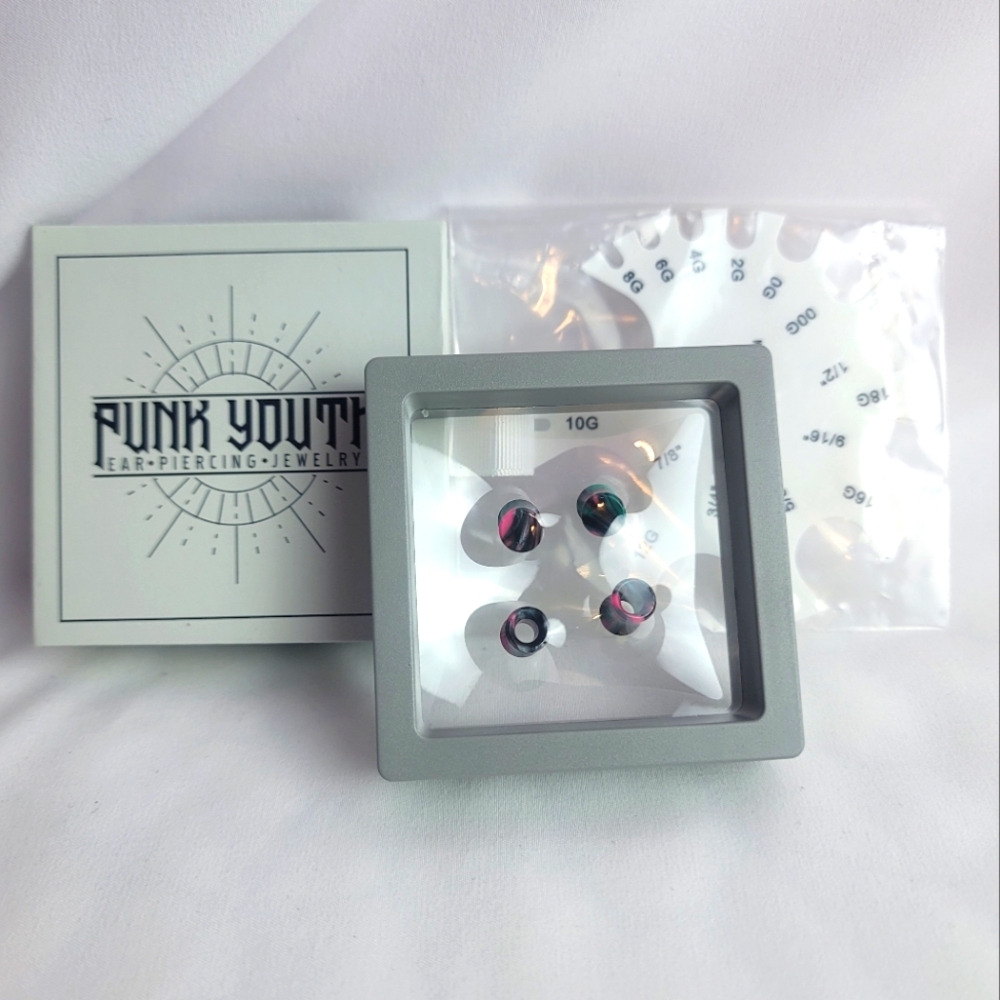 Punk Youth Ear Gages Set